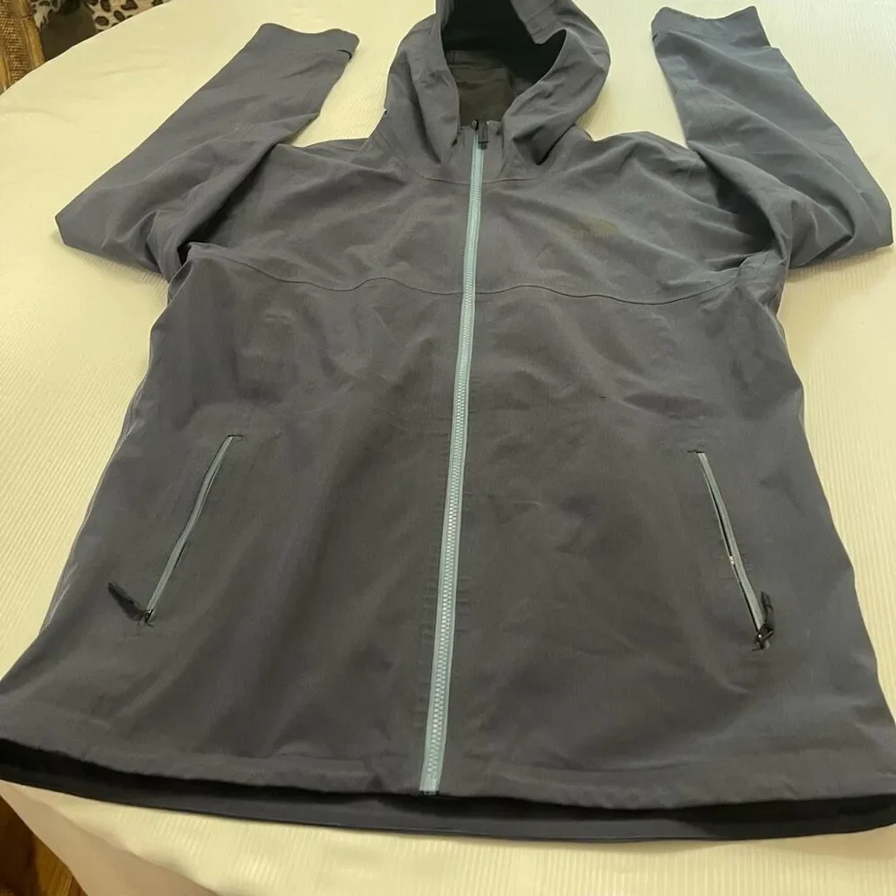 The North Face Barr Lake Men’s Navy West Basin Full Zip Windbreaker Jacket Large